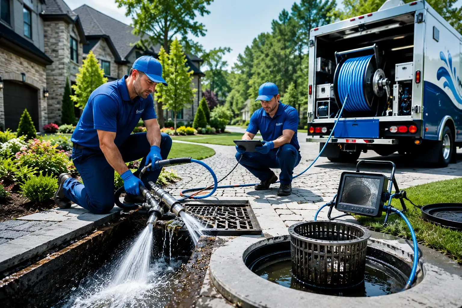Local outdoor drain cleaning professionals in Brackenridge, PA